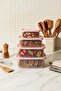 Set of 4 Rectangular Storage Containers (0.30Ml-0.60Ml-1.2L-2L) Freezer Compatible