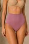 Night Gül Kurusu Women's Gathering High-Waisted Flexible 5-Piece Panties - 7
