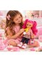 Fashion Doll for Kids, Pink Hair Girl Doll with Stylish Outfit, Shoes & Accessories, Dress-Up Pretend Play Toy for Imaginative Role Play - 3