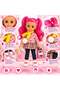 Fashion Doll for Kids, Pink Hair Girl Doll with Stylish Outfit, Shoes & Accessories, Dress-Up Pretend Play Toy for Imaginative Role Play - 2