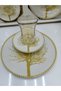 18 Piece Herenica Tea and Cake Set 6 Tea Cups 6 Tea Plates 6 Cake Plates - 6