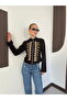 Women's Embroidery Detailed Jacket - 4