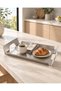 Frame Large 33X24 cm 304 Stainless Steel Serving Tray with Handles - 3