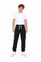 25710-26 Boy's 2-Thread Sweatpants, Zippered Pockets, Elastic Waist and Cuffs with Laces, Ages 13-16