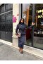 Imported Trench Coat Torino Fabric Polka Dot Pattern Belt Included Belt Detail Lined Design Suit - 4