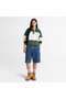 Rugby Polo Sweatshirt Women's Green Sweatshirt - 2