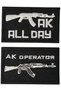 Pack of 2 Tactical Patch Hook and Loop.