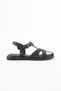 Sara Genuine Leather Cross-Strap Women's Sandals - 6