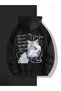 Unisex Digital Cat Double-Sided Printed Premium Hooded Sweatshirt with 2 Yarns Oversize Sweatshirt