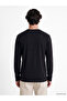 Esvab • Modern & Distinctive Zero Roba Collar Long Sleeve Men's T-Shirt - 5