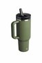 The Quencher Protour Flip Straw Tumbler Thermos with Straw 1.18 L/40Oz Green 10-21126-0131 - 2