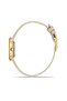 Minimal Elegant Women's Wristwatch |   22 mm Steel Case, Cream Leather Strap - 6