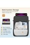 Protective Case for Tablets Bag Design Polyester Material Gray - 2