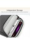 Protective Case for Tablets Bag Design Polyester Material Gray - 4