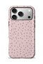 Compatible with iPhone 18 Pro - Powder Star, Double Layer Cover, Glossy Surface Protective Case