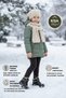 Cold-Proof Wool Lined, Velcro Fastening, Non-Slip Sole Children's Boots.