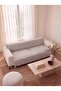 Baklava Patterned Non-Slip Cotton Sofa Cover & Sofa Throw & Multi-Purpose Decorative Cover 170 X 220 - 3