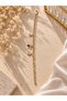 Gold Color Moon and Star Charm Bracelet – Sparkling Elegant Bracelet with Red Stone Detail - 2