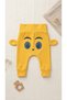 Unisex Baby Multi-Figured Printed, High Waist Cotton Pajamas with Ear Detail, Single Bottom - 7