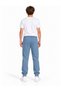 23510-26 Boy's 2-Thread Sweatpants with Zipper Pockets, Elastic Waist and Cuffs with Laces, Ages 5-8 - 4