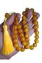 Original Squeeze Amber 13 mm Prayer Beads Suitable for Daily Use - 5