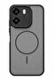 Honor X6e 4G 2026 SilkTouch Premium Matte Silicone Protective with Thin Magsafe Case Cover - 5