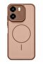 Honor X6e 4G 2026 SilkTouch Premium Matte Silicone Protective with Thin Magsafe Case Cover - 5