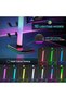 حامل سماعات الألعاب مع 4 حاملات للتحكم ومحطة شحن - حامل سماعات رأس RGB (10) - 4