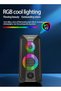 Desktop Computer Speaker Surround Sound 2.0 Stereo,Classic Solid Wood PC Speakers,Two Linking Method - 3