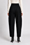 Pleated Polyviscon Trousers Lby0104 Black - 6