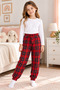 Girl's 4-Pack Suede-Velvet Fabric Pajama Bottoms - 5