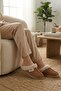 Luxury Women's Winter Slippers Furry Thermal Soft Casual Home Slippers - 2