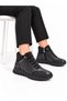 Genuine Leather Full Orthopedic Special Bone Protrusion Design Warm Inner Lining Heel Supported Rubber Sole Mother Boots - 4