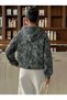 Leopard Oversize Hooded Premium Sweatshirt - 2