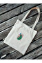Canvas Tote Shoulder Bag Women's Daily Handbag Suitable for A4 Size Handmade Natural Fabric Large Tote Bag - 2