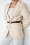 Gold Buckle Women's Belt, Pantalon Belt, Jacket Belt - 3