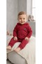 3 Thread Baby Boy Overalls Cotton Cross Zipper Winter Overalls - 2