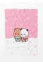 Bubu Dudu Patterned Digital Printed Girls' Fleece Blanket Tv Blanket Fleece Blanket - 5