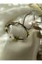 Glass Flower Real Cracked Natural Stone String Bracelet - 5