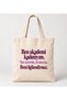 I Am an Academy Woman Motto Gift Bag, Raw Cloth Bag, Sublimation Printing, Shoulder Bag, Shopping Bag - 3
