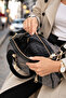 Women's Large Size Quilted Pattern Luxury Hand and Shoulder Bag Size: 31 X 21 cm Shopper - 3