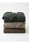 Alita City Lcw Everyday Brown Knitwear Plain Women's Cardigan with a Difference - 3