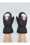 3-6 Years Old Children's Fleece Snow Gloves Cold and Windproof Ski Gloves - 2