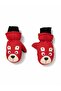 3-6 Years Old Children's Fleece Snow Gloves Cold and Windproof Ski Gloves - 3