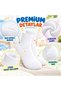 Children's White Socks Set of 12 Thin Stitched Soft Breathable School Daily Comfortable Socks Set for 5-11 Years Old - 5