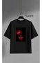 Heart Eyes Special Design Printed Unisex High Print Quality 100% Cotton T-Shirt