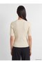 Alita City Lcw Everyday Yellow Knitwear Plain Short Women's Cardigan with a Difference - 4