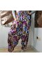 Authentic Village Salwar 100% Cotton Viscose Floral Patterned Comfortable Cut Women's Salwar with Net 38Size 100 kg - 2