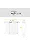 Stop N Safe 2 Safety Gate for Children with 21 cm Extension/No Drilling / 96-101 cm Wide/Expandable/Metal Grille - 3