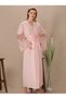 Lace Detailed Maternity Dressing Gown and Nightgown 2-Piece Set - 2